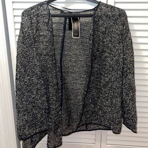 Black and white jacket
